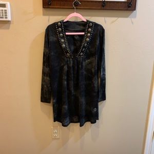 Double D Ranch Tunic Embellished - Cotton